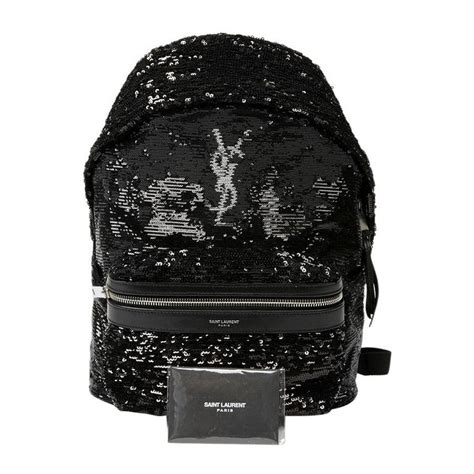 ysl gold backpack|ysl city backpack.